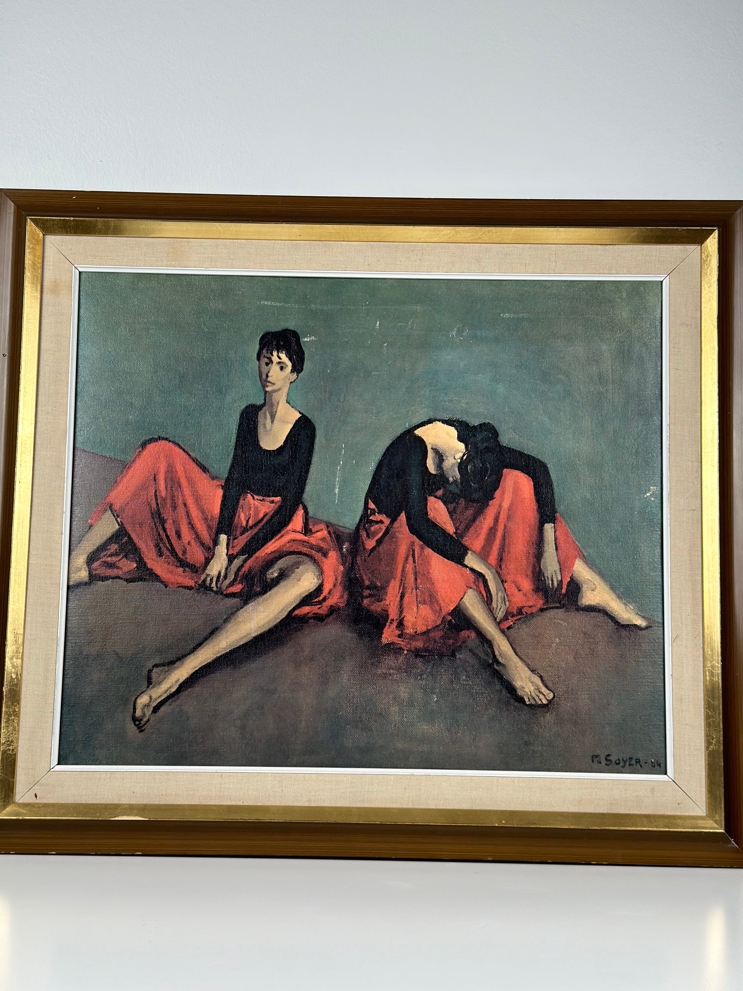 Moses Soyer: Dancers Resting