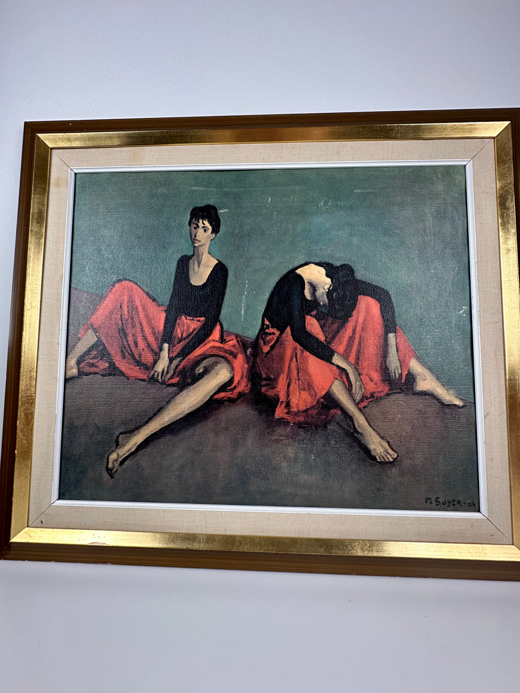 Moses Soyer: Dancers Resting