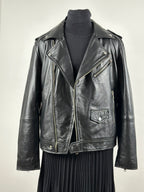 Deadwood musta biker-nahkatakki