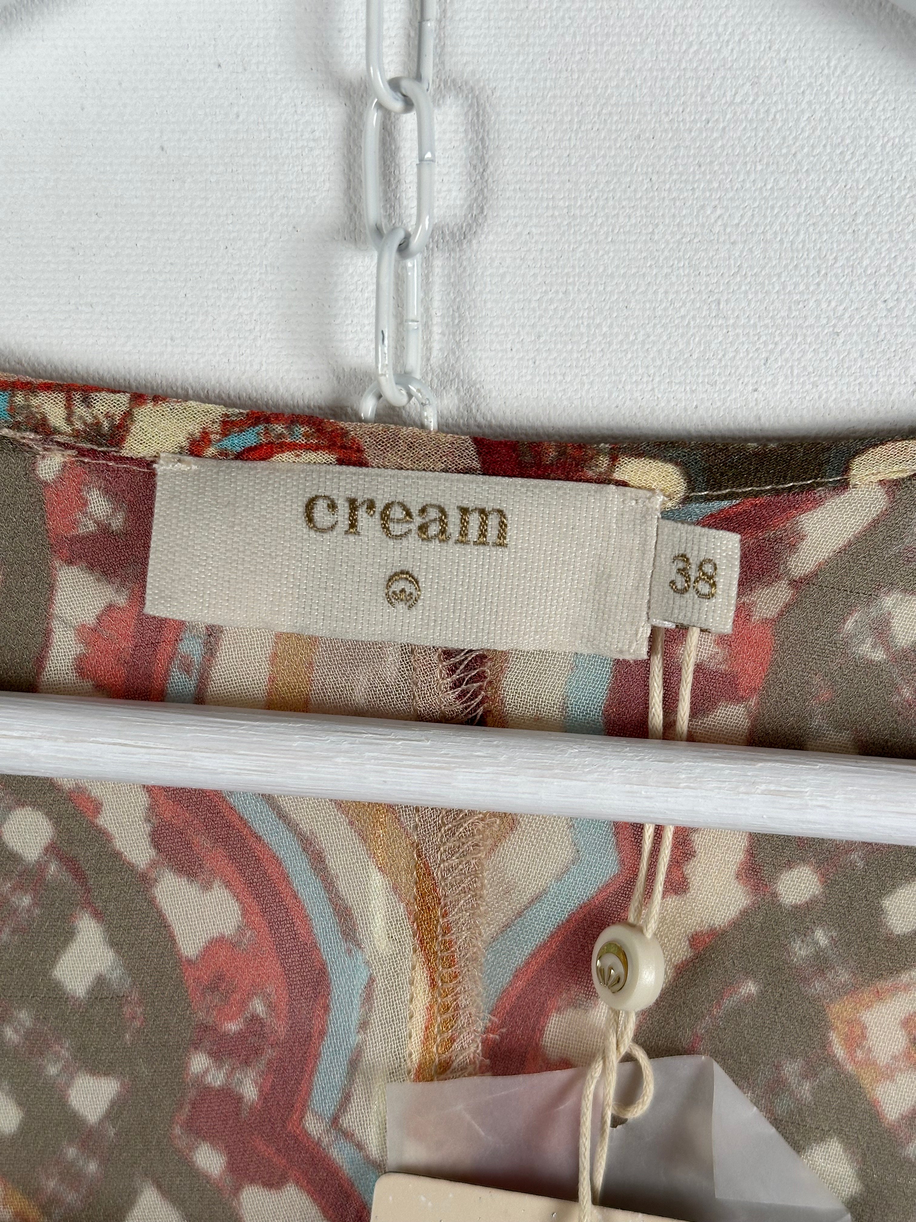 Cream SannieCR Tunic – uusi boheemi tunika, koko 38