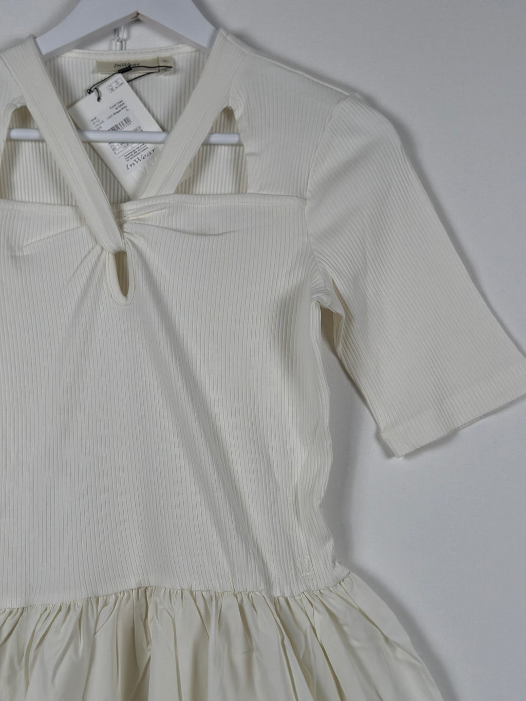 InWear PukiW Dress – Whisper White mekko