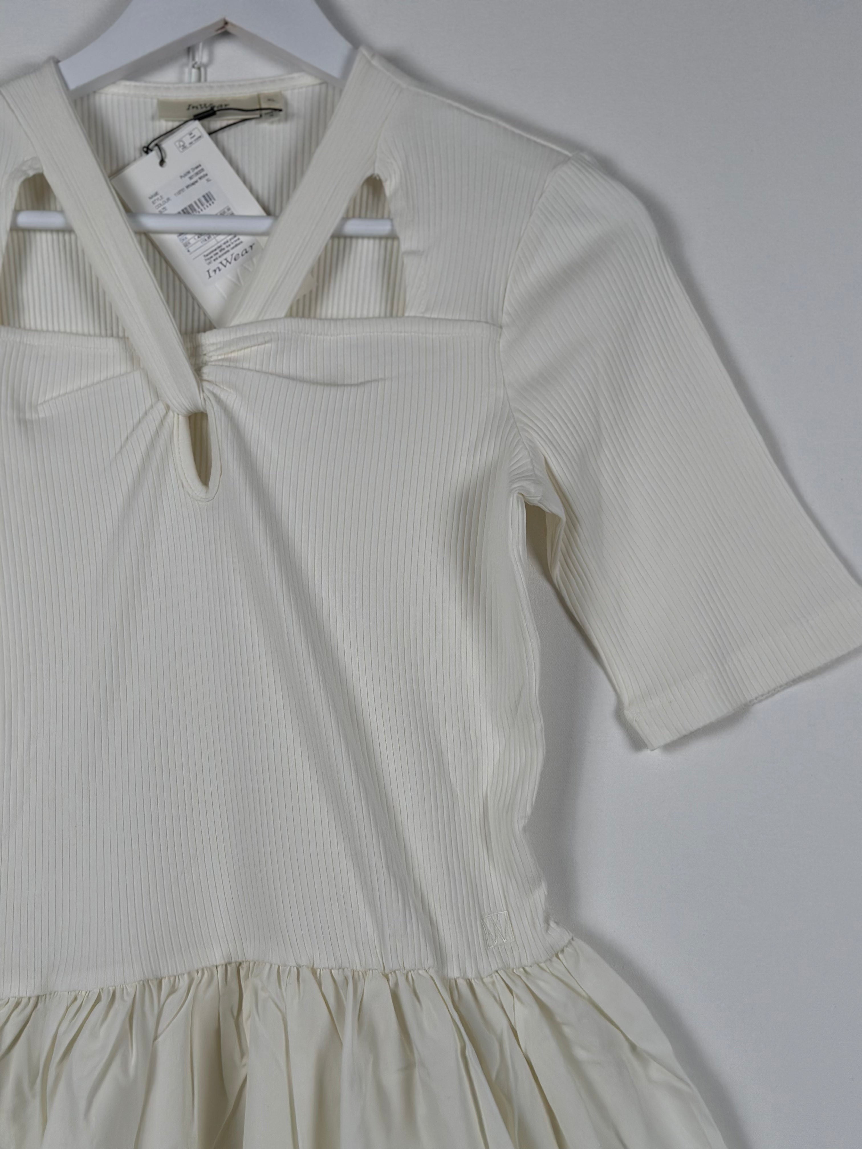 InWear PukiW Dress – Whisper White mekko