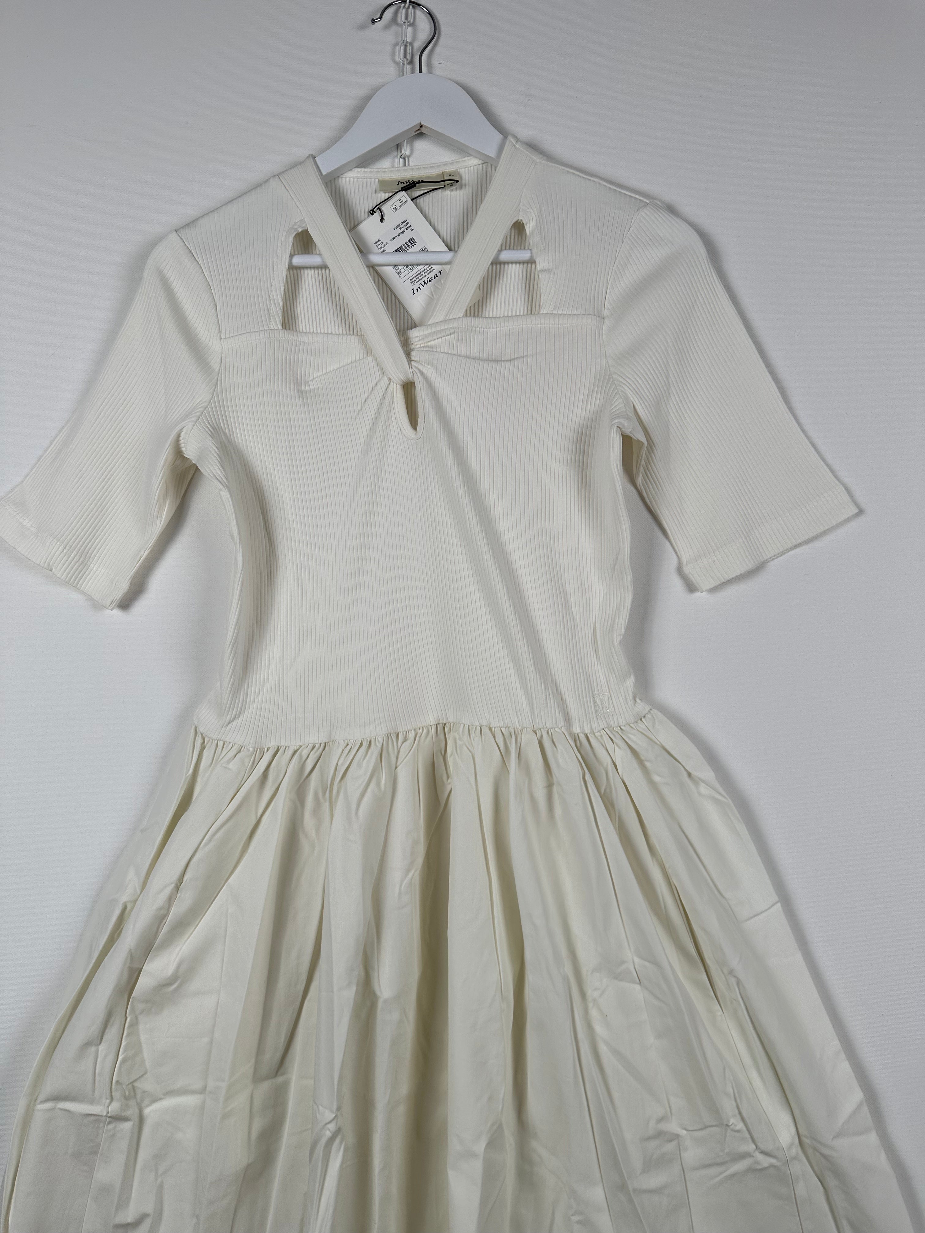 InWear PukiW Dress – Whisper White mekko