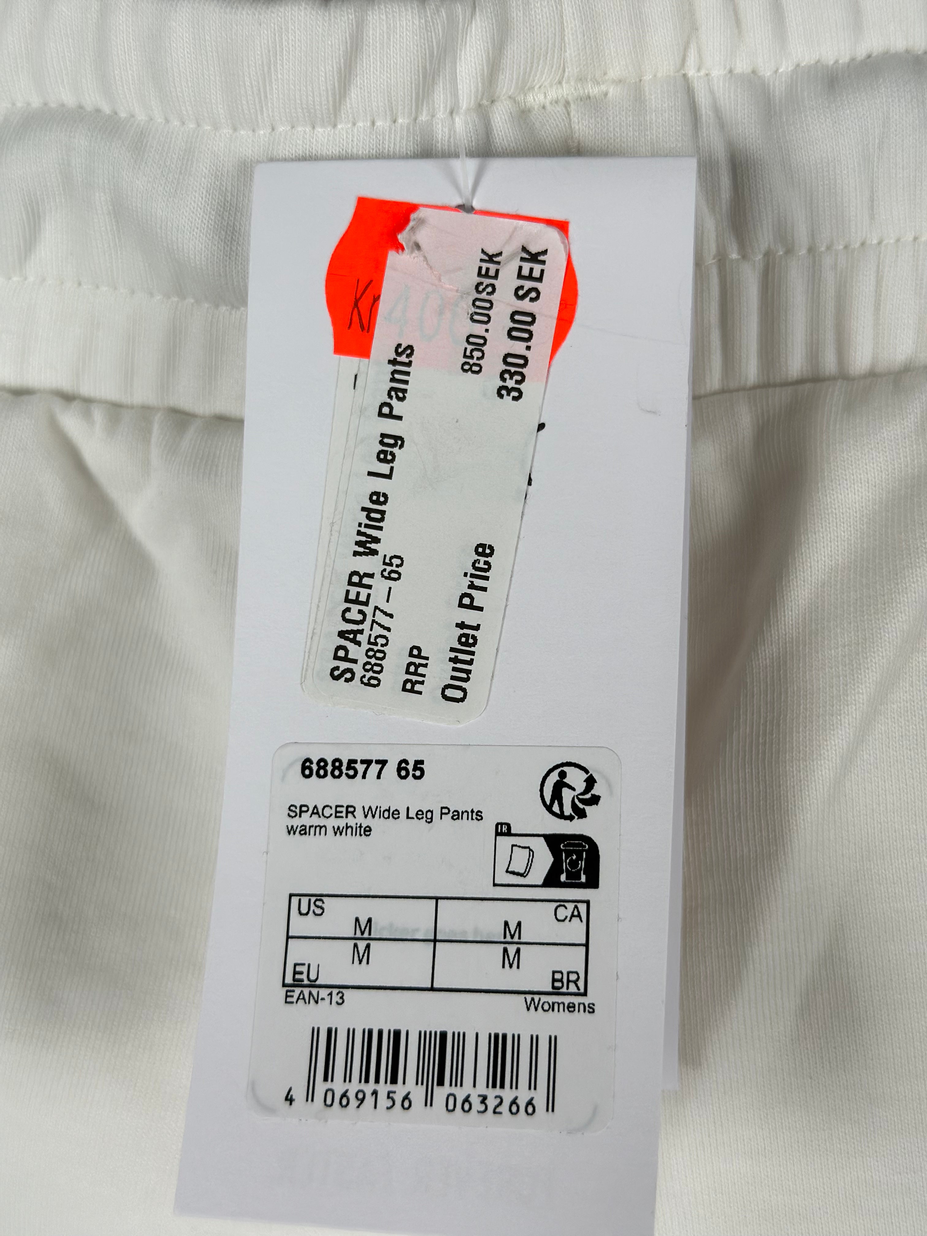 PUMA Comfort Fit -collegehousut – valkoinen