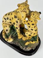 Leopardifiguuri – Kaksi leopardia, 20 cm