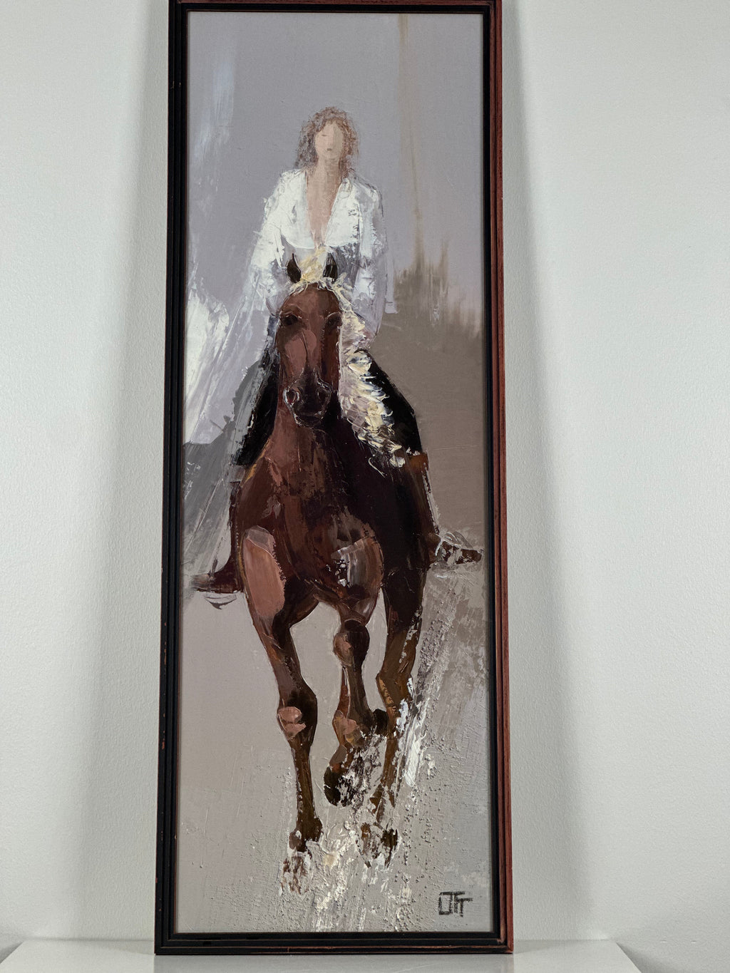 Bernard Ott: Ratsastaja ja hevonen