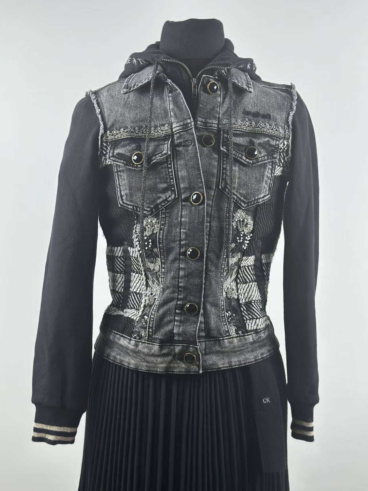 Desigual farkku-collegetakki