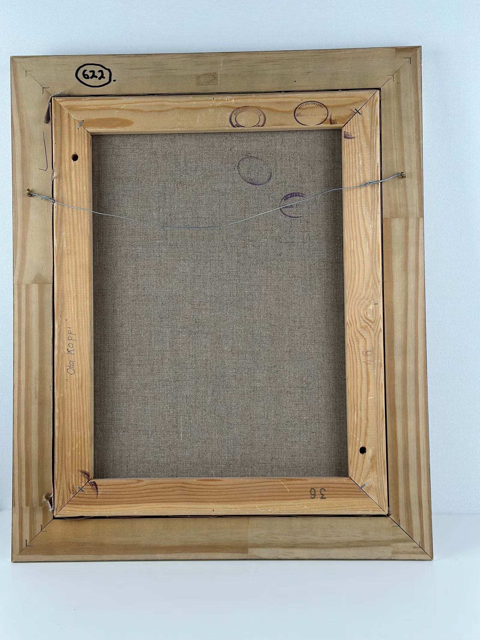 🎨 Paula Oksman – Öljyvärimaalaus, lapsi ja kissa