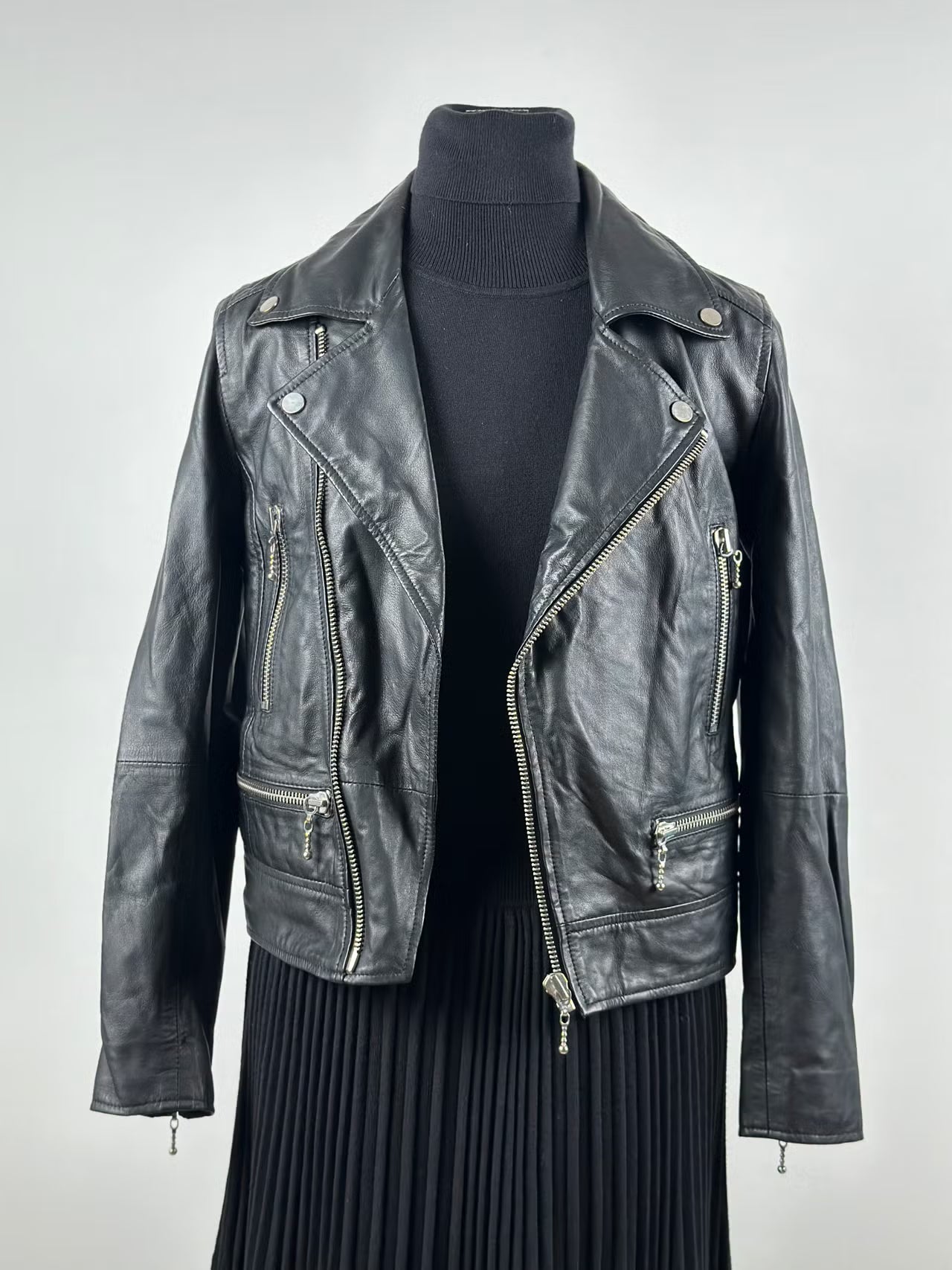 Deadwood™ Leroy - naisten biker-nahkatakki