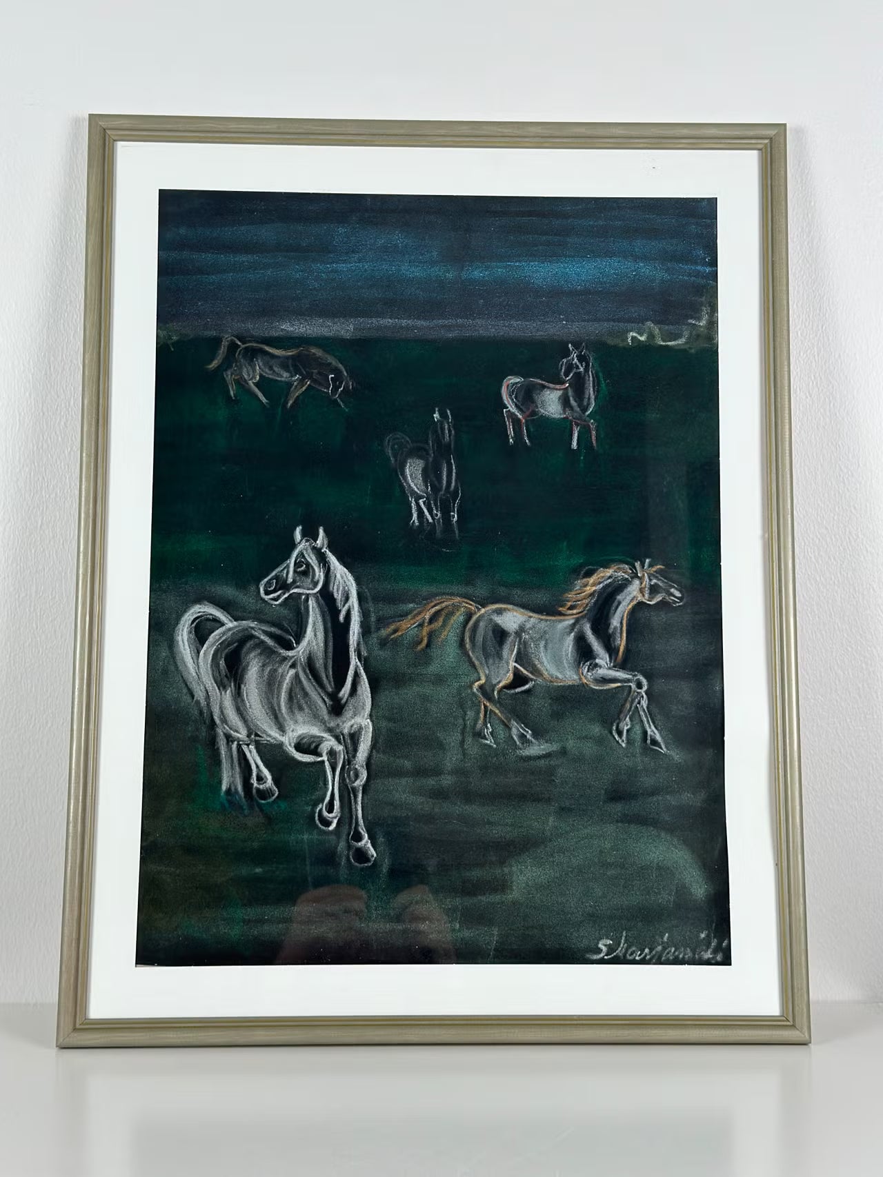 Hevoset niityllä – S. Marjamäki 1971