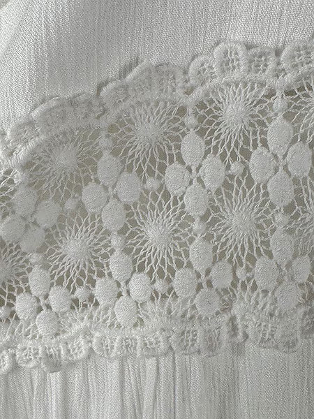 ONLY valkoinen viskoosimekko 3/4-hihoilla