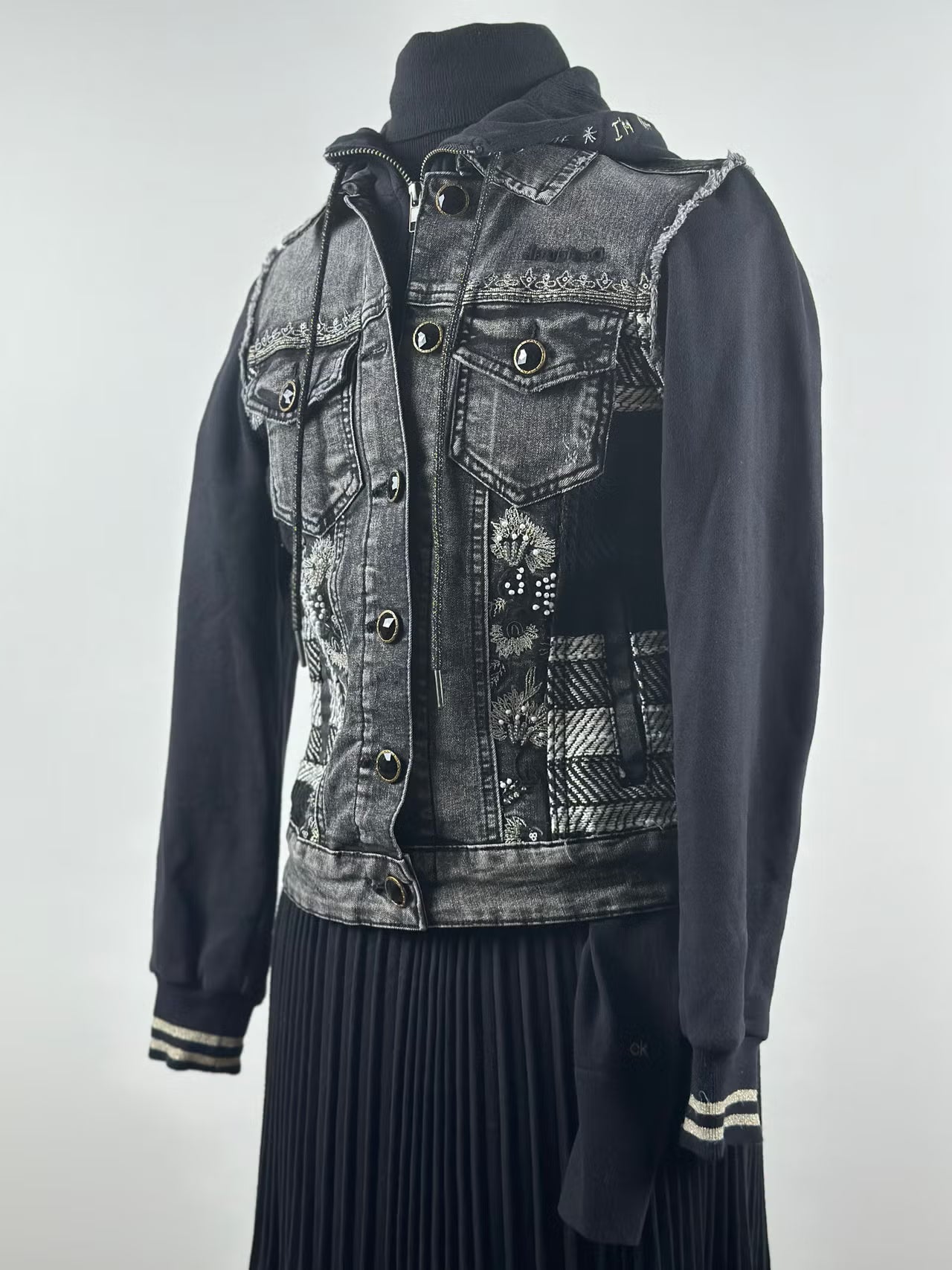 Desigual farkku-collegetakki