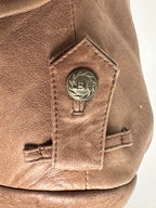 LSF Leather Sound -naisten vintage-nahkatakki