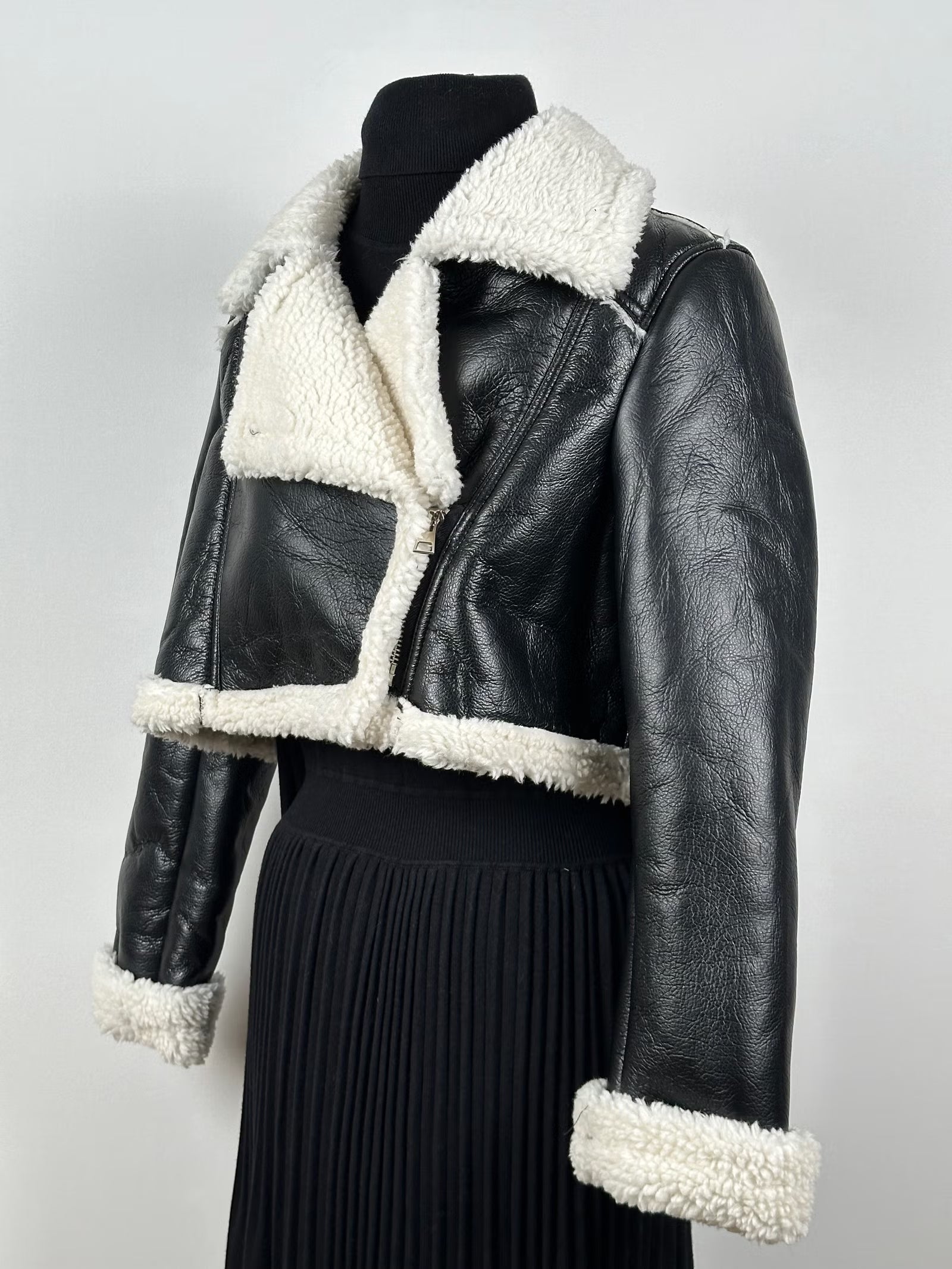 New Trend Shearling-pilot -takki