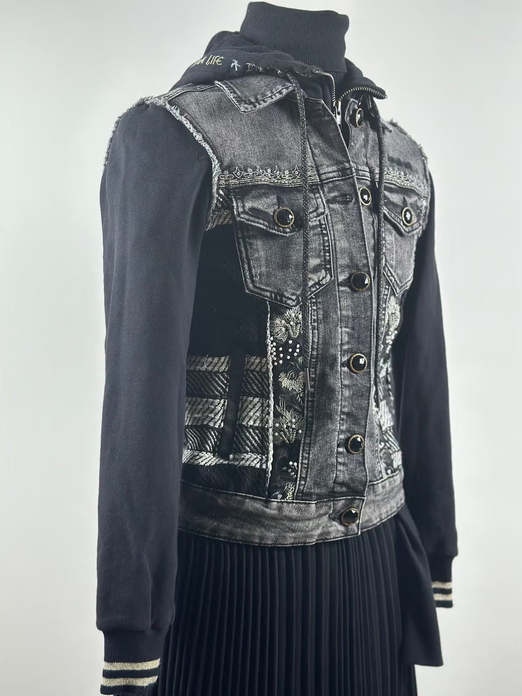 Desigual farkku-collegetakki