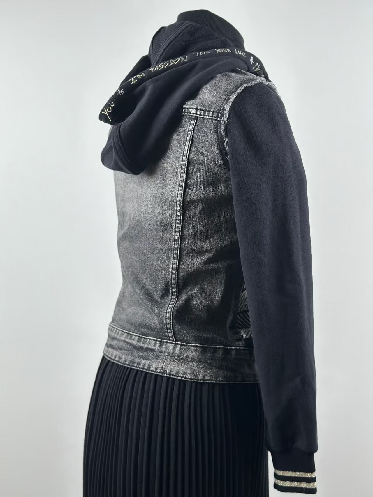 Desigual farkku-collegetakki