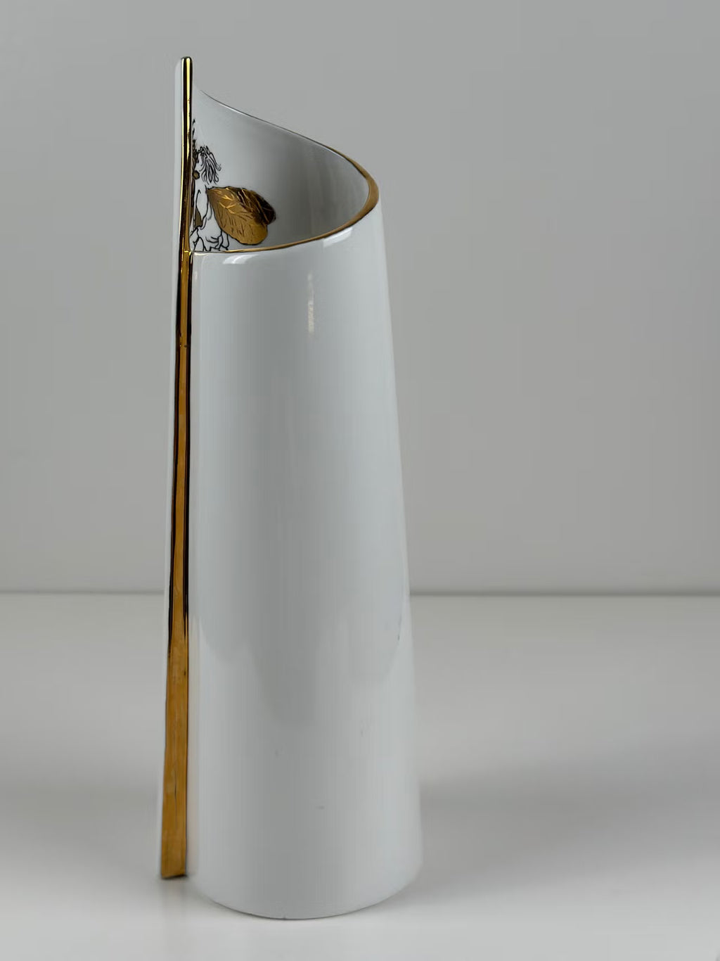 Uniikki moderni taidevaasi (32 cm)