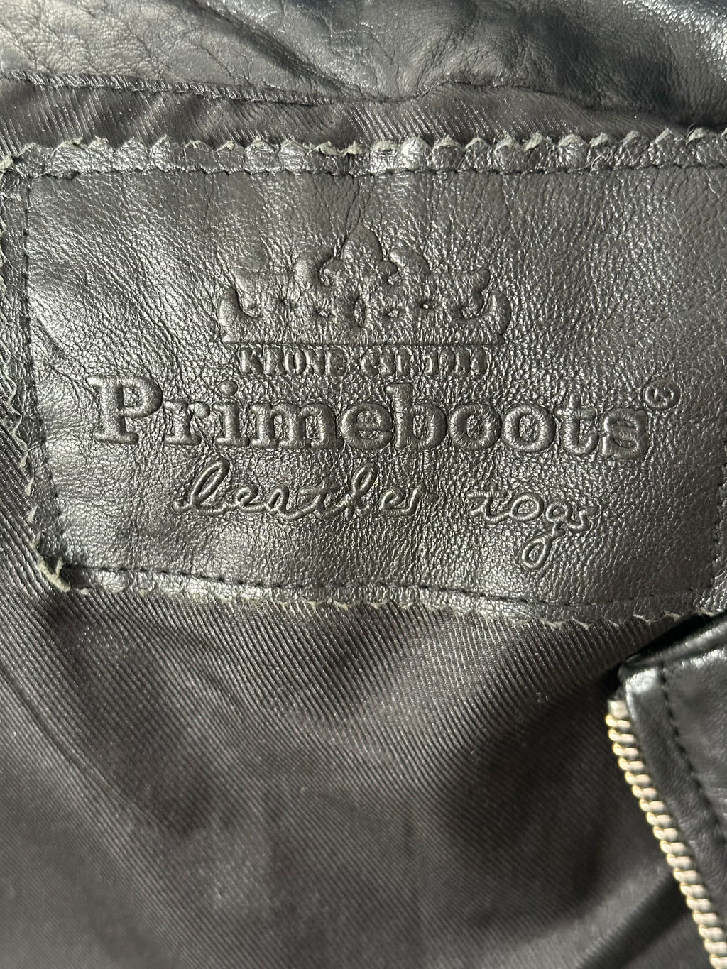 Primeboots™ biker-nahkatakki